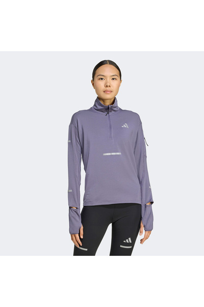 adidas Adi365 Running Climawarm+ Hanorac pentru alergare pentru femei, violet tricou