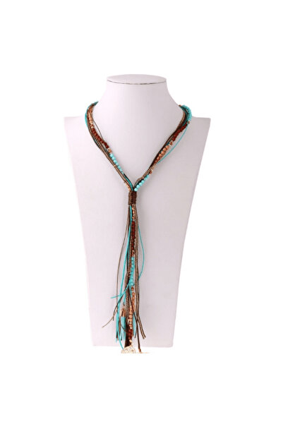 CRM BohoSummer Necklace, CRM, MultiLayer, MultiColor, 65 cm