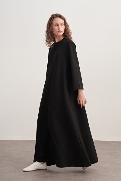 EBU Prive Γυναικείο φόρεμα Interlock O oversized Μαύρο