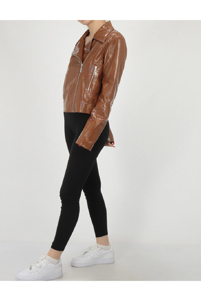 comma Jacket, Brown