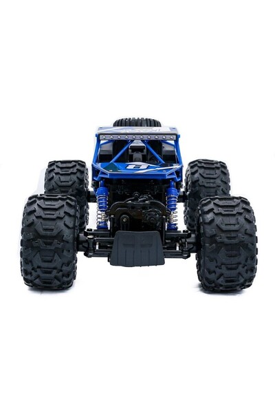 PROCART Rock Rover 4WD remote control car, for land, water and snow, scale 1:12, 4-wheel drive, blue