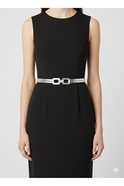 Pantastic Jeans حزام نسائي بحزام مزدوج يناسب المقاسات S M L XL