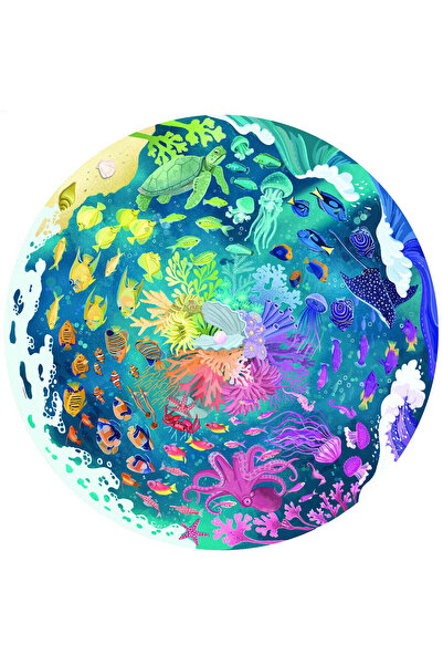 RAVENSBURGER Puzzle - Ocean Circle, 500 Pieces