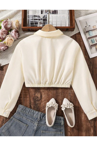 Sheya Shein shirt, cream