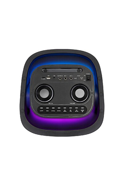 KlaussTech Boxa party, 20 cm, acumulator, BT, LED