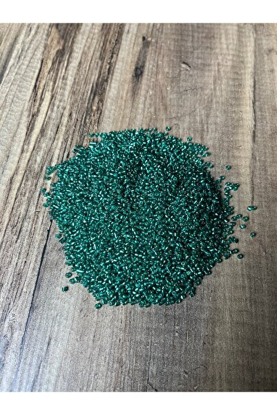 Mos Tespih 10 Gram Yeşil Kum Boncuk 1.5mm Takı Boncuğu