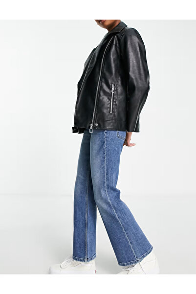 Miss Selfridge Miss Selfridge Faux Leather Jacket, black