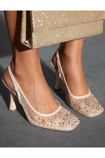 Sheya Shein heeled shoes, beige