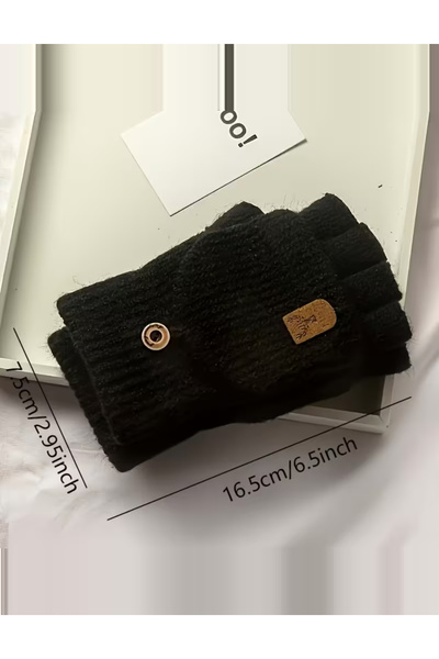 Sheya Shein gloves set, black