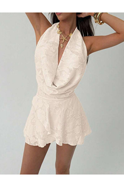 Sheya Shein mini dress, cream