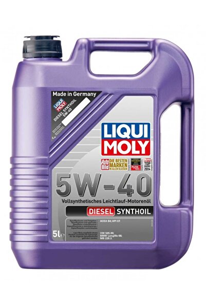 Liqui Moly Ulei de motor Diesel Synthoil 5W40 5L