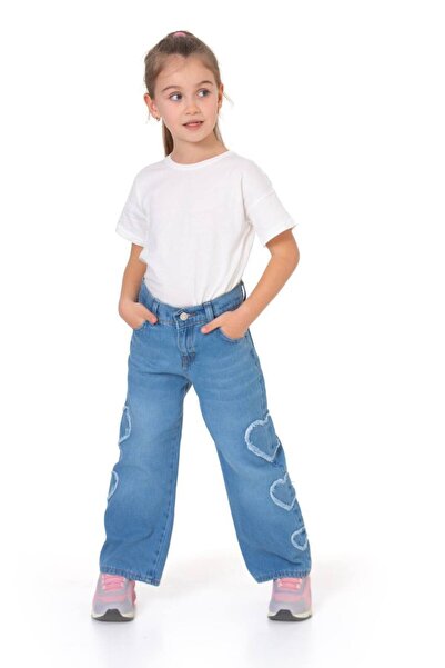 ÇOCUK GİYİM MERKEZİ Girls Heart Jeans