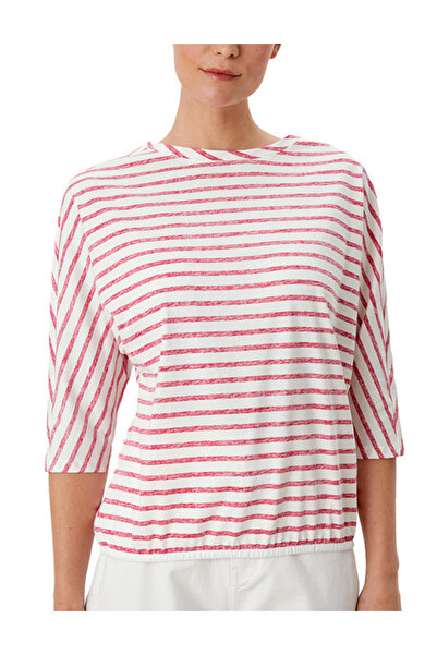 s.Oliver Blouse, white/red