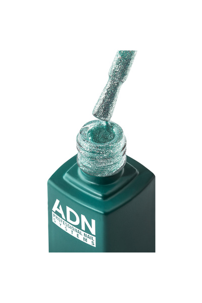 ZORAKOZMETİK ADN Vip Seri No:75 Simli Yeşil Kalıcı Oje