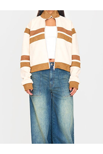 Pretty Little Thing PRETTYLITTLETHING jacket, cream