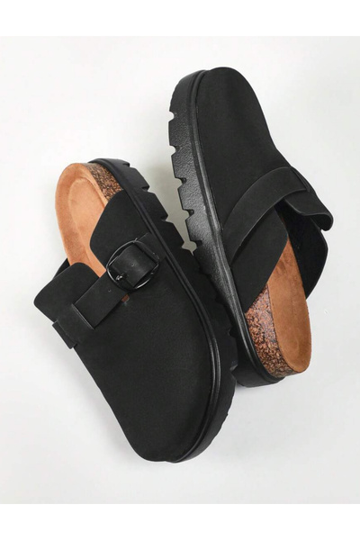 Sheya Shein clogs, black