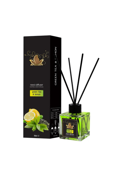 MOZAİC Room air freshener with sticks 100ml, Green tea and lemon