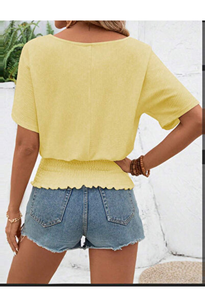 Sheya Shein shirt, yellow