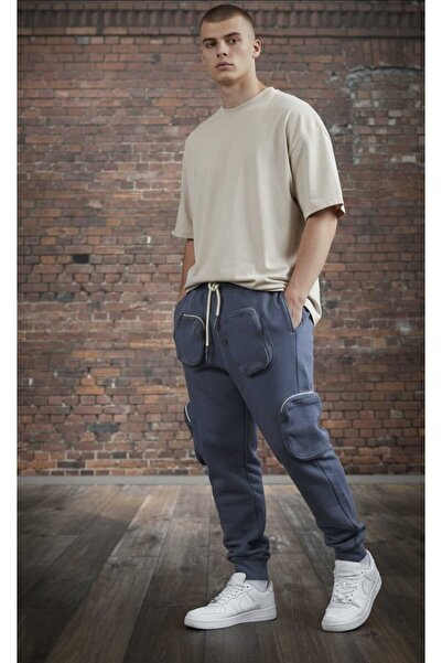 BLACK STEEL BS-1071 MODEL-KARGO CEPLİ JOGGER EŞOFMAN