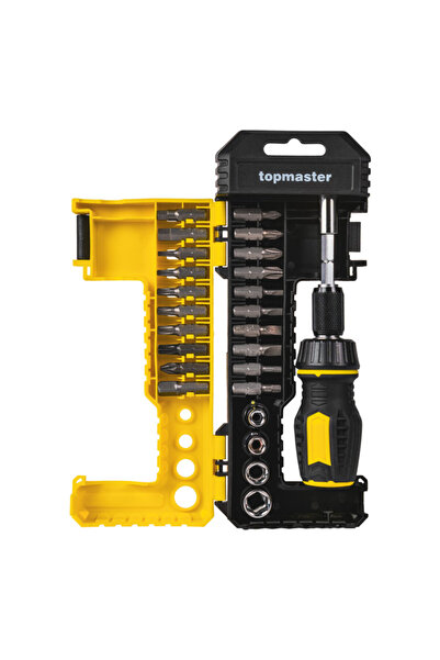 Top Master Pro 25-bit Set with Ratchet Screwdriver