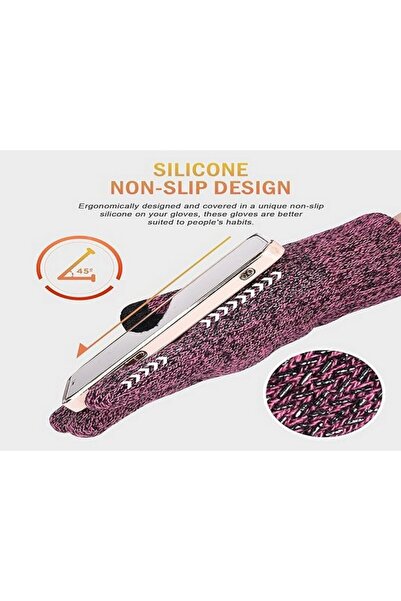 OEM Xnova wine red gloves for women, thermal knit gloves with fleece lining, size l-xl