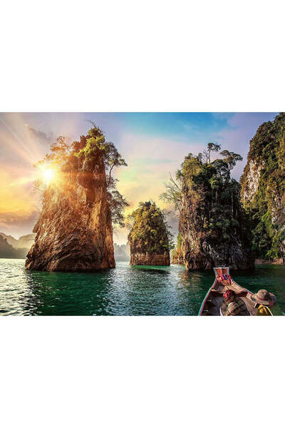 RAVENSBURGER Puzzle Lacul Cheow, 1000 de piese