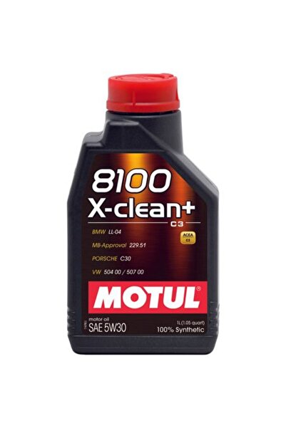Motul 8100 X-clean+ 5W30 engine oil 1L