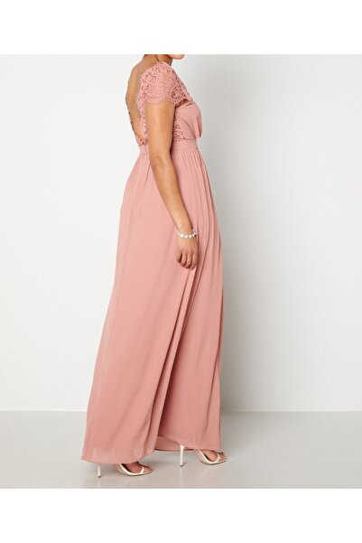 Evendi Long dress, Powder Pink