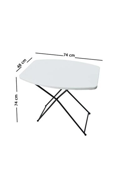 Kitchen Zone Folding outdoor table, size 74*48*74 cm YX-SJ75