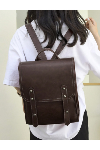 Sheya Shein backpack, brown