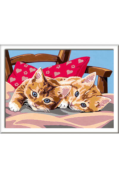 RAVENSBURGER Pictură după numere - Pisicuțe