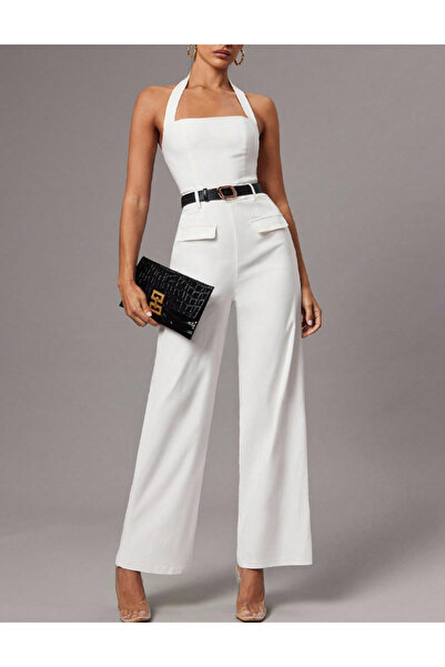 Sheya Shein long jumpsuit, white