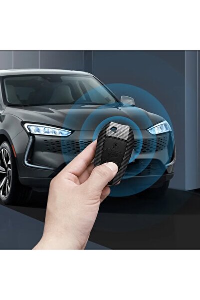 STİLİX GARAGE Fiat Doblo 2023+ Carbon Key Protection Case Is Suitable for Key...