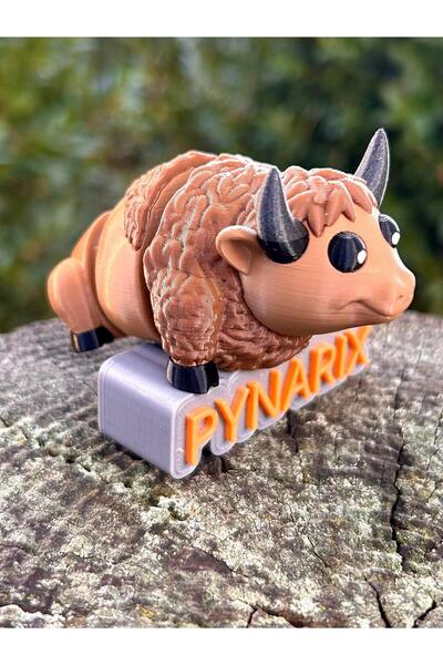 pynarix Bizon Figür Oyuncak- Toprağın Gücü! 🦬🌾🌫️ 3D Hareket Ettirilebilir ...
