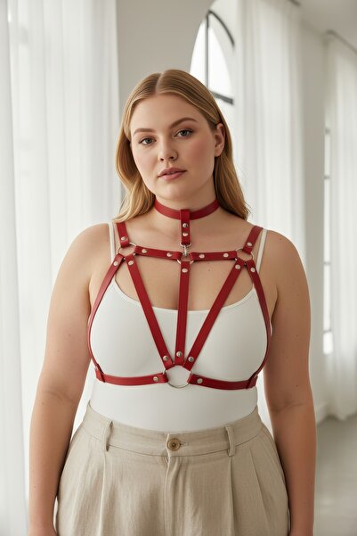 Angels Passion Plus Size Red Women's Belt