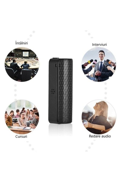 OEM Voice Recorder 16GB – Strong Magnet, Voice Activation (VOR), Long Battery, USB-C, WAV