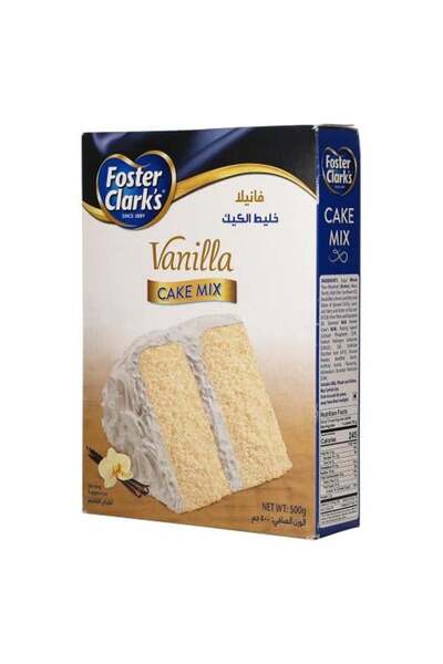 Meven Set Beauty مزيج كيك الفانيليا الكلاسيكي من فوستر كلاركس - 500 غرام