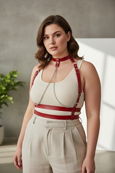 Angels Passion Battal Size Red Women's Belt