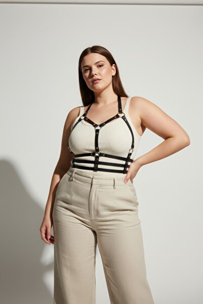 Angels Passion Plus Size Black Women's Belt