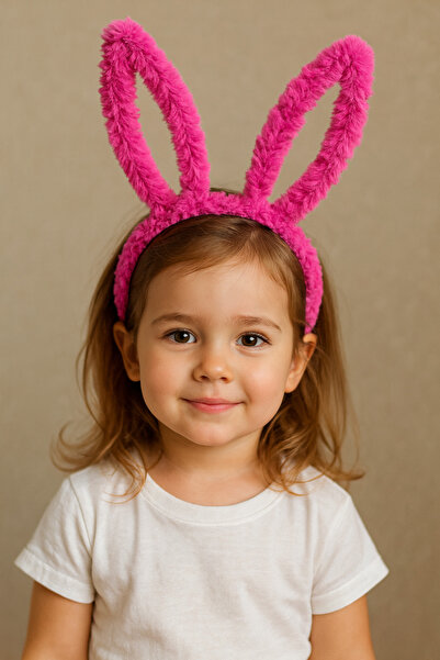 seymenbıçakçılık Coroană cu urechi de iepure de pluș – Accesoriu pentru petre...