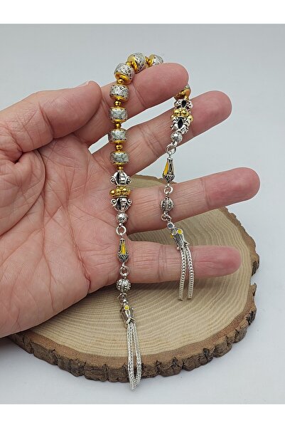 Yasamtohumu سلسلة زازا بريستيج – مسبحة زازا منقوشة قابلة للجمع 8*10 مم (61230)