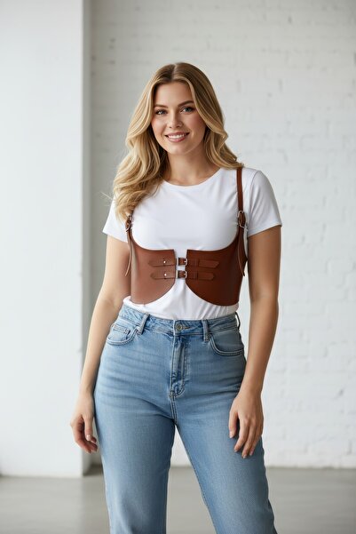 Angels Passion Plus Size Tan Women's Belt