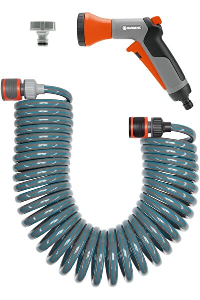 Gardena SPİRAL HORTUM SETİ 10M ALMAN YAPIM KALİTELİ HORTUM