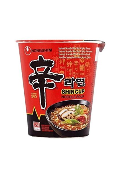 nongshim نودلز شين راميون سريعة التحضير بنكهة الدجاج الكوري الحار، 68 غرام