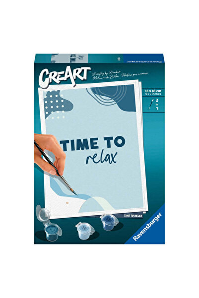 RAVENSBURGER Pictură după numere CreArt pentru copii - Timp de relaxare