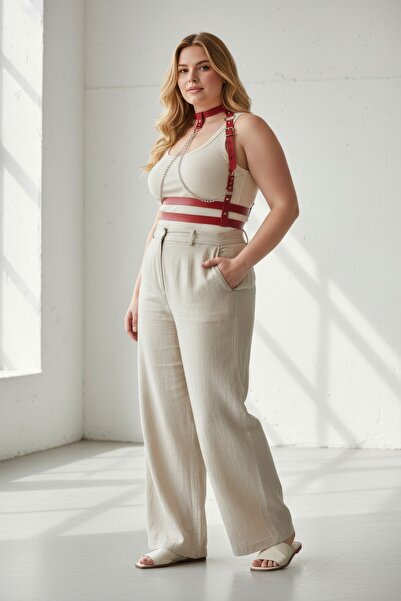 Angels Passion Battal Size Red Women's Belt