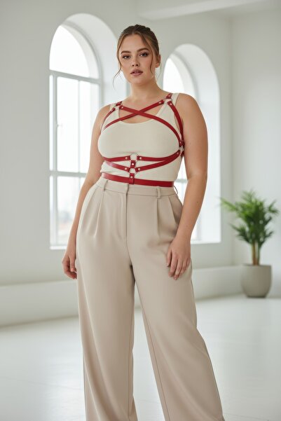 Angels Passion Large Size Red Women's Belt