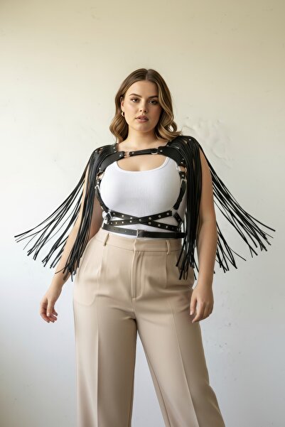 Angels Passion Plus Size Black Women's Belt