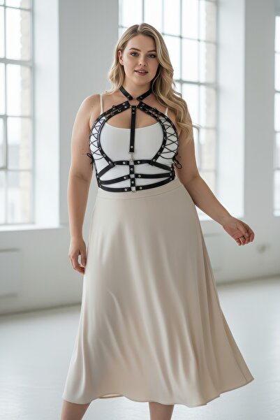 Angels Passion Plus Size Black Women's Belt