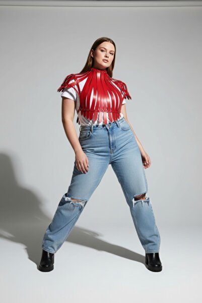 Angels Passion Plus Size Red Women's Belt